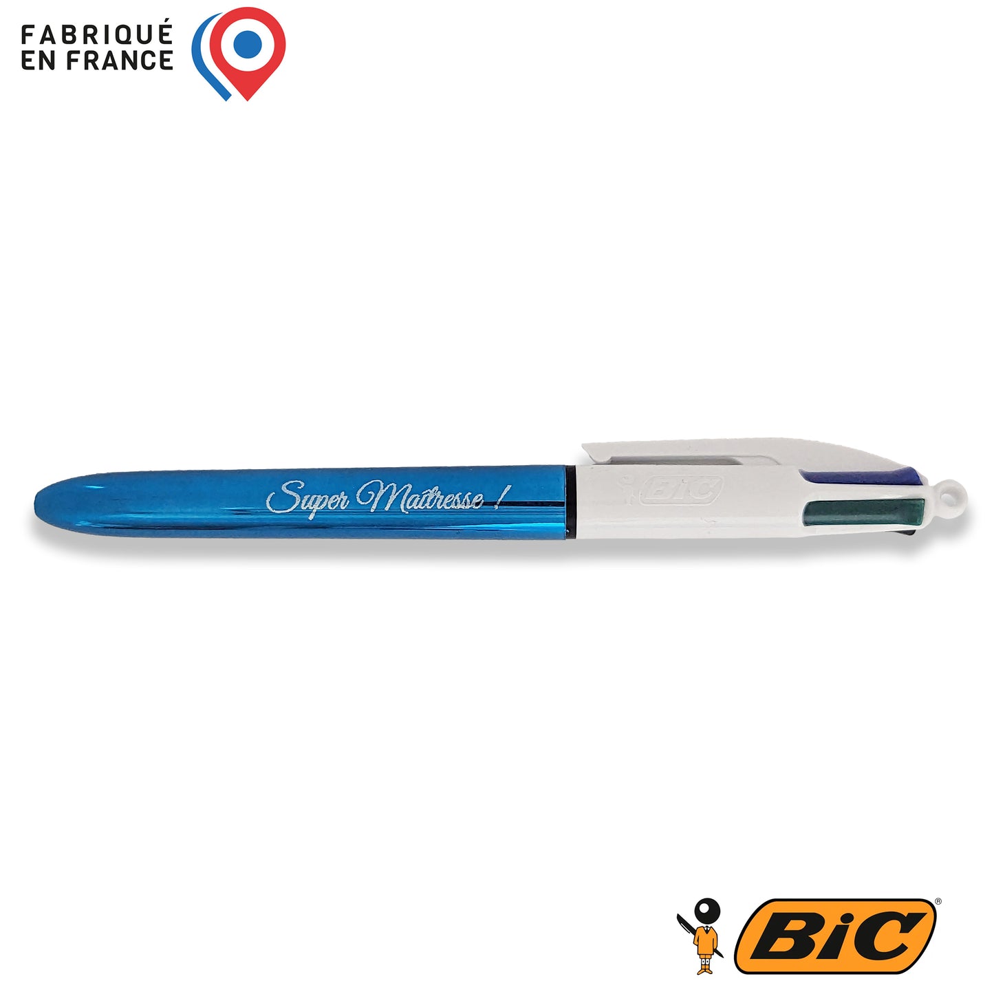 Stylo 4 couleurs personnalisé