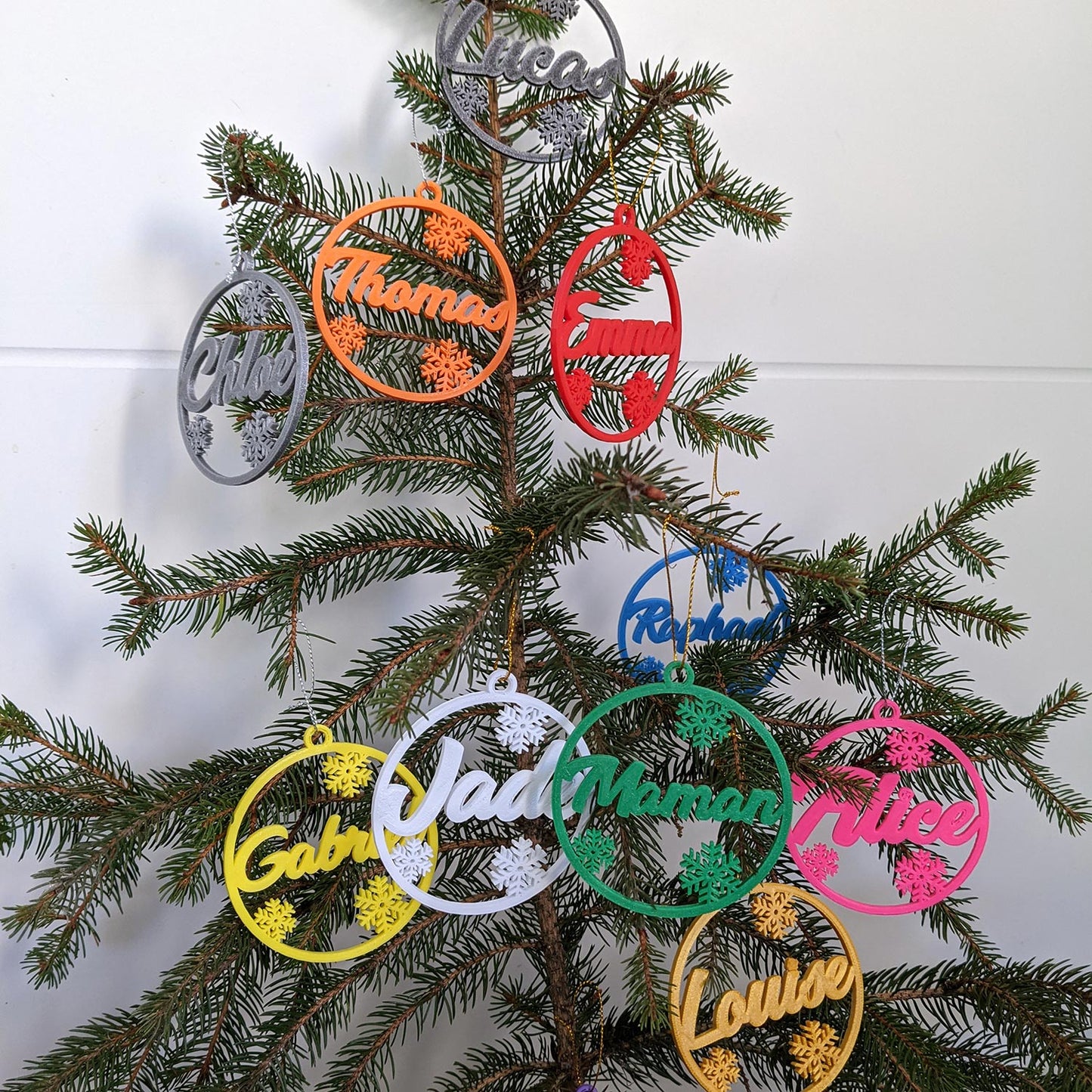 Boule de Noël personnalisée