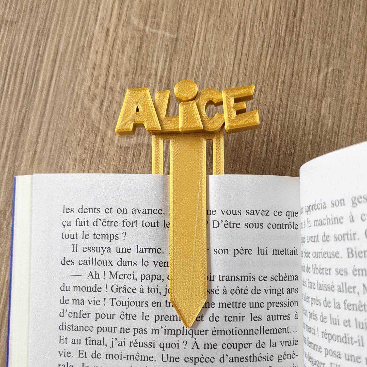 Marque page personnalisé