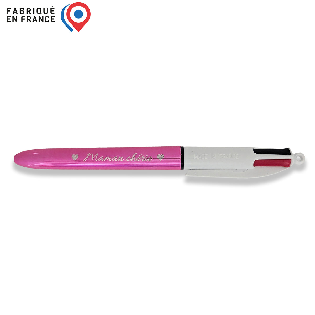 Stylo 4 couleurs personnalisé