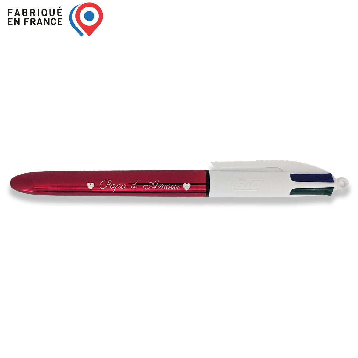 Stylo 4 couleurs personnalisé