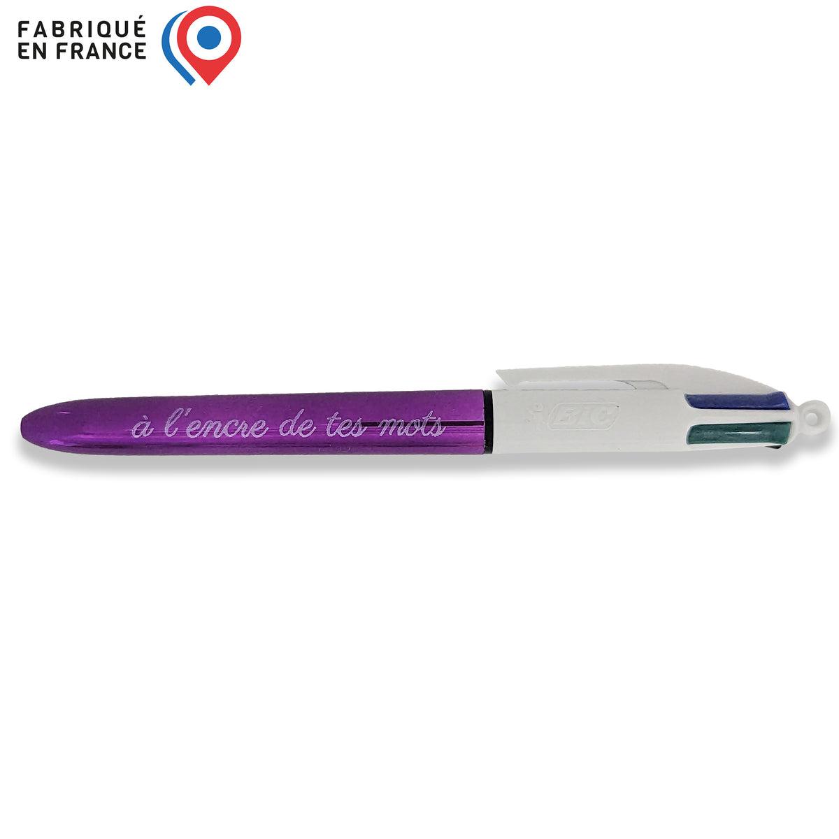 Stylo 4 couleurs personnalisé